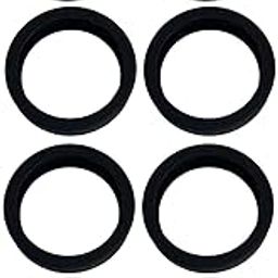 CALANDIS® 8 Pieces Luggage Wheels Covers 2.05'' Diamter Soft and Elastic Scratch Guard Black | Travel | Luggage-image-38