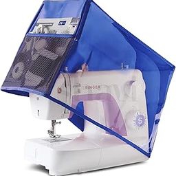 SHAVI BAGS Heavy Duty Transparent Sewing Machine Cover with Storage Pockets – Dustproof Protective cover for Sewing Machine and Accessories-image-72