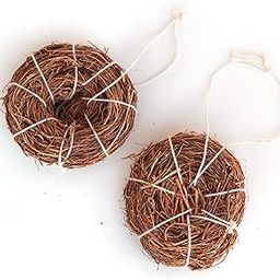 The Bamboo Bae Natural Body Scrubber Vetiver Roots for Exfoliating with Ever Lasting Khas Khas Fragrance 2 Pcs-image-36