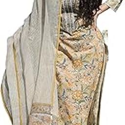 Women Viscose Kalmkari Printed Kurta Pant With Dupatta-image-96