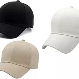 Cap for Men Women Topi Unisex Head Branded Boy's Girl's Caps Adjustable Strap Summer Sports Cricket Gym Dance Cotton Free Size-image-51