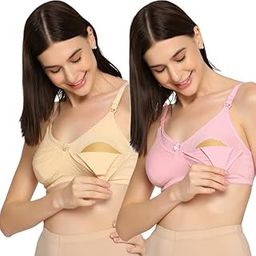 Women's Cotton Lycra Full Covrage Non-Wired & Non-Padded Feeding Bra | Nursing Bra | Maternity Bra (32 to 44)-picture-14
