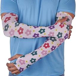 Outdoors Sun Protection Sleeves - UV Arm Sleeves for Men and Women - Golf Cooling Arm Sleeves 1 Pairs-image-94