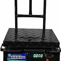 Dighital Metal Plate Weighing Scale 100kg x 10g Digital Platform weight machine for office, Industry/Factory, Warehouses and Shops, Platform (30X30 cm)-image-42