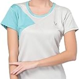 UZARUS Womens Dry Fit Workout Top Sports Gym T-Shirt-image-12
