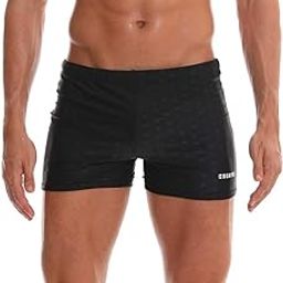 Men's Square Leg Athletic Swimsuit Swim Trunk Swimwear Bathing Suit Board Short-image-37