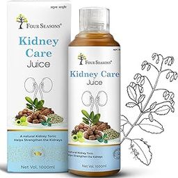 Four Seasons Kidney Detox (Care) Juice 1000ml | Natural Kidney Support Supplement | Ayurvedic Medicine for Kidney | Enriched with 10+ Herbs Amla, Harad, Bhumi Alma, Jeera, Hing, Pudina | No Added Sugar & Chemical (1)-6