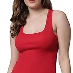 Women's Sando Tops Innerwear Sleeveless Tank Top Cotton Round Neck Gym and Workout Spaghetti Tops (S Till XL)-image-17