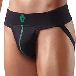 omtex Cotton Neo Supporters Jocktraps, Xx-Large, Black-picture-29
