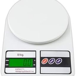 Electronic Digital Kitchen Scale Multi- Function- Tare Option- SF-400 LCD Display-Grams & Ounces (10000g/353oz) for Exact Measuring Cooking or Baking Ingredients (White/Plastic)-23