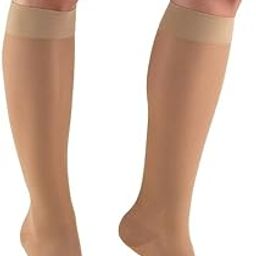 Presens Medical Compression stockings Medium-KNEE Length | Mild Support | Improves Blood Circulation | Swollen | Tired | Aching Legs (One Pair)-32