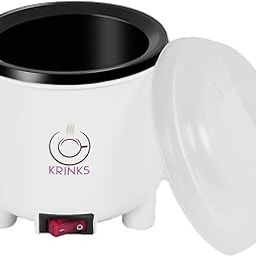 KRINKS Wax Heater for Waxing for Women | Wax Machine for Waxing | Easy to Use | Made in India | White Color, Pack of 1 (Wax heater)-14