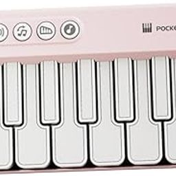 Enakshi (LABEL) Creations Light Pocket Piano Musical Pocket Piano Toy for Thanksgiving Valentine's Day Pink|Toys & Hobbies | Educational | Music & Art-image-96