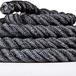 IRIS Fitness Battle Rope - Polydac Battle Rope Exercise Fitness Training - 25 mm Width Avail. in 50 ft. The Total Weight is 5.8 kg-image-17