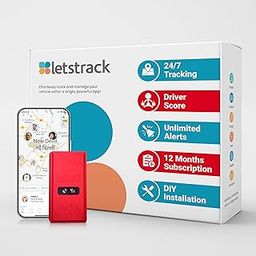 Letstrack Wired GPS Tracker for Car & Bike with - 24 * 7 Live Tracking | Anti-Theft Alarm | Engine On-Off Alerts | Unlimited Zone Alerts (Red GPS 24)-21