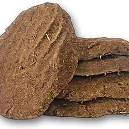 Gomay Kande/Upale/Cakes (Packet Of 5 Cakes) | Size 18 X 3 Cm | Weight 1Kg | 100% Natural Handmade Gir Cow Dung Cakes For Pooja, Hawan, Etc.. - Pure Gir Cow-image-9