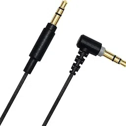 LearSoon Replacement Headphone Cable Extension Cords Fit for Sony MDR-10R MDR-100ABN MDR-1A MDR-XB950bt MDR-1000X MDR-1ADAC Noise Cancelling Headsets (Black)-25