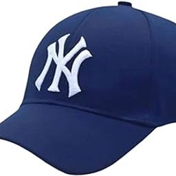 Cap for Men Women Topi Unisex Head Boy's Girl's Caps Adjustable Strap Summer Sports Cricket Gym Dance Cotton Free Size Fashion Baseball Cap Pack 1-image-54