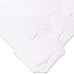 Cool & Fresh™ Mens Cotton Blend Solid Mid Rise Briefs (Pack of 5)-picture-10