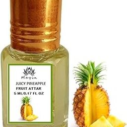 Mayin Juicy Pineapple Attar Perfume For Men & Women (5ml)-picture-10
