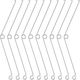 JJUNW 10 PcsRecessed Lighting Springs Clips Recessed Lighting, Stainless Steel Torsion Spring Clips Metal, Recessed Light Covers Trims for Recessed Lighting Accessories-23