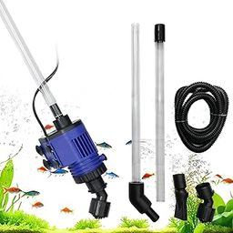 Venus Aqua VS-V1800G Electric Aquarium Gravel Cleaner | Automatic 16W Fish Tank Vacuum & Water Changer | 1080L/H Siphon Pump for Sand, Algae, Debris Removal | Blue-image-50