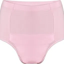 Magic Moon Reusable adult diaper, Washable adult diapers, Incontinence Protective Underwear for Women, High Waist Panties For Women, Leak Proof, Pink Color Heavy Flow (XL)-image-78