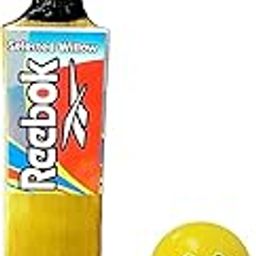 Top Team Wooden Popular Willow Kids Cricket Bat Size 0 with 2 Sponge Ball for 4-5 Year Old Kids (Combo Pack) Pack of 1.-30
