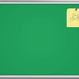 Provizon Ultima Series 5x4 feet Notice Pin-up Board, Pushpin/Bulletin Board with Aluminum Frame Finishing for School, College, Office, Home etc. (Green, Pack of 1)-28