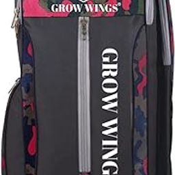 Grow wings Red Cricket Kit Bag Unique Design with Smooth Fabric Cricket Kit Bag-image-75
