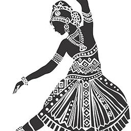 Dancing Girl Wall Sticker & Decal,Size- 58 Cm X 34 Cm,Decorative-image-77