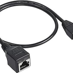 fdealz [ 0.6 Meter ] RJ45 Male to Female Extension Cable, RJ45 Ethernet Extension Cable, LAN Cable Extender RJ45 Network Patch Cord for Router Modem Smart TV PC Computer Laptop, 60 CM-picture-32