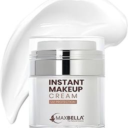Instant Makeup & Spot Coverage Cream | Primer + Highlighter + Moisturizer | Niacinamide and Non comedogenic | Intense Hydration | Flawless Radiant Dewy Skin | Illuminating & Glowing Makeup Base (45g)-13
