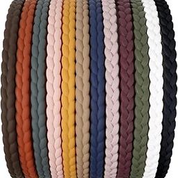 12 Pcs Plastic Headband with Teeth Simple Head Bands Combing Hairbands Hair Accessories for Girls, Teens and Women-40