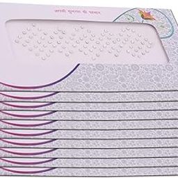 THANU'S CRAFT White Crystal Diamond Stone Bindi Patta kumkum Sticker Kundan Bindiya Silver Bindis Set for Girls & Women - 10 Cards 2.5mm-image-9