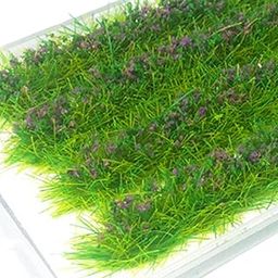 CALANDIS™ Cluster Grass Miniature Scene for Train Railway Model Lavender Purple | Houses Cottages | Figurines | Decorative Collectibles-image-41