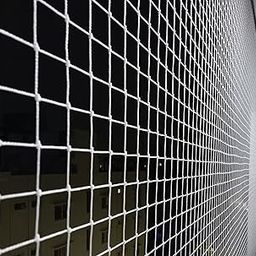 Navagraha HDPE Anti Bird Net with Attached Ropes and Cablies for Easy Installation (White Colou) (100 × 10 Foot (1000 SQ FEET))-28