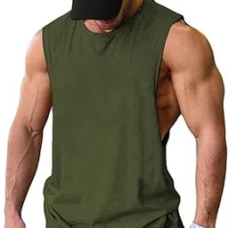 THE BLAZZE Men's Tank Tops Muscle Gym Bodybuilding Vest Fitness Workout Train Stringers L2631-picture-29