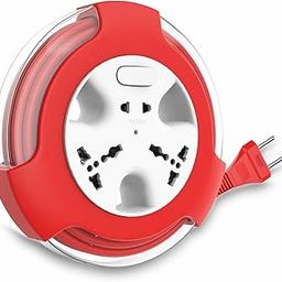 Vimal Swing 2 Pin Extension Cord 4 Mtr.Cable with International Socket,Power switch & Power Indicator-picture-14