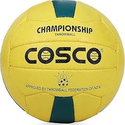Cosco 17007 Rubber Throw Ball, Size 5 (Yellow & Green)-image-55