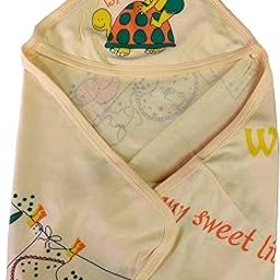 HAYGREEV 3-in-1 Baby Towel, Blanket and Bathing Robe – Lightweight and Washable – NE 1942 Peach P1-image-11