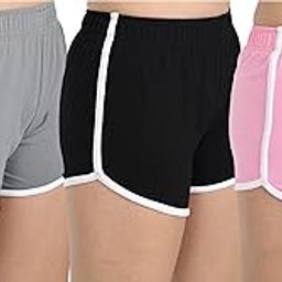 Women's Cotton Shorts Pack of 3-image-13