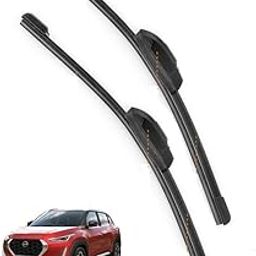Windshield Frameless Car Wiper Blades For Nissan Magnite,Size D-20",P-16" (2 Pieces set)-17