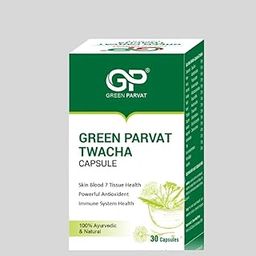 Green Parvat Twacha Ayurvedic Capsules, Skin and Immune Health Support, pack of 2, 60 capsules-25