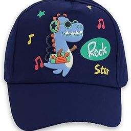 Summer Dino Rockstar Baseball Cap for Kids Boys and Girls 2-4Years-image-65