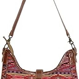 Dass Wristlet Bag Cotton Fabric Upcycled Canvas & Leather Compact and Stylish Eco-Friendly Accessory for Everyday Use Bag-image-44