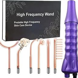 LiQiAMEi High F Rrequency Facial Wand for Face Care, Multi-Function Face Device Machine-14