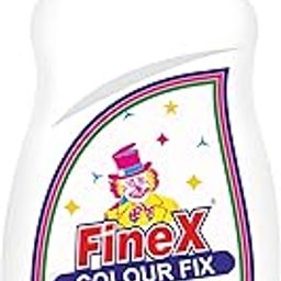 FineX Colour Fix- Colour guard to fix the Running Color of Cotton Fabric-Trusted And Proved For 25 Years (500ml)-25