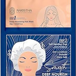 Deep Nourish Fresh Hair Steam Mask with Self-Heating Cap | Heat Hair Spa For All Hair | Hair Mask for Smooth and Shiny Hair at Home, (Pack of 1),1 Count-image-40
