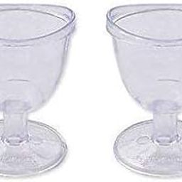 BE Clear Smooth Plastic Transparent Eye Wash Cup (Pack of 2)-image-44